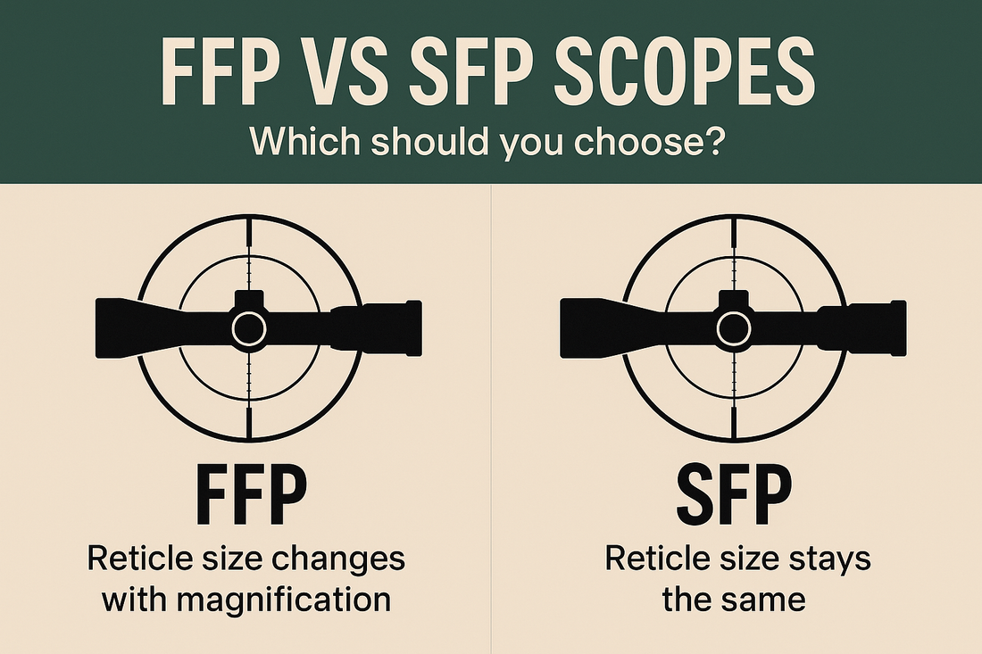 FFP vs SFP Rifle Scopes: What’s the Difference, and Which One Should You Choose?
