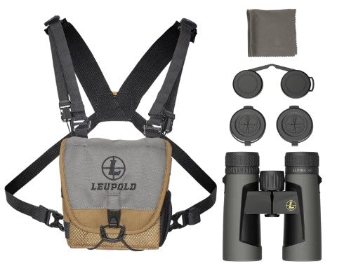 LEUPOLD ALPINE HD BX2 10X42 ROOF SHADOW GREY