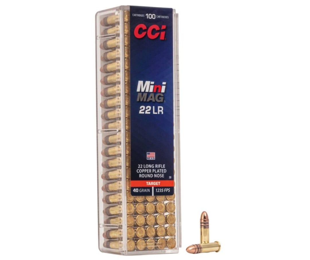 AMMO CCI 22LR 40GR MINI MAG TARGET (100)