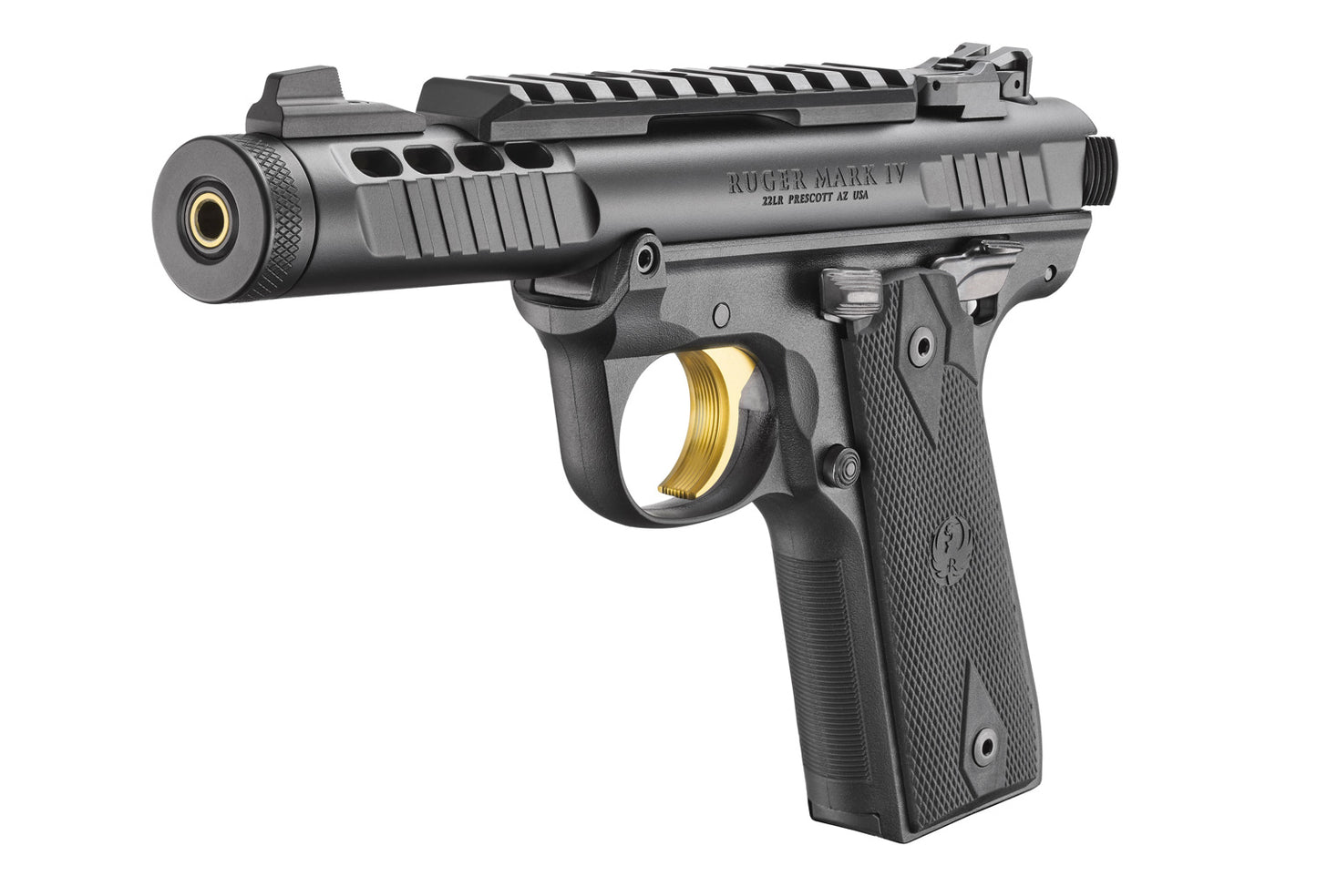 PISTOL RUGER 22LR MK IV 22/45 LITE BLACK