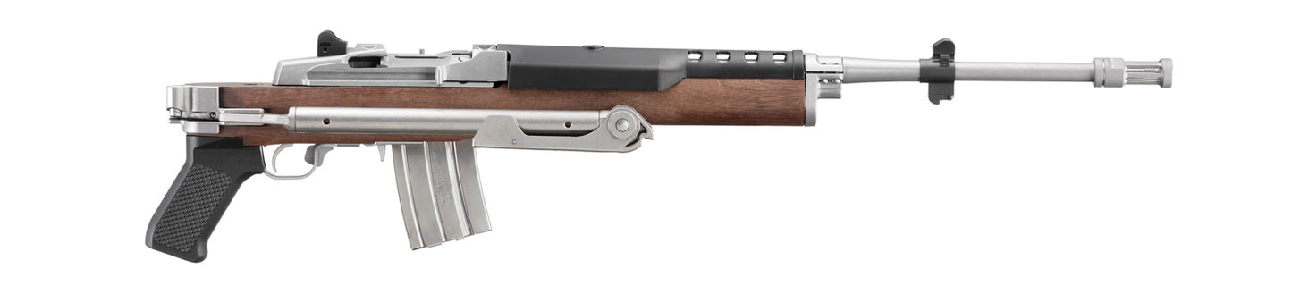 RIFLE RUGER 5.56X45 MINI-14 STAINLESS W/FOLDING STOCK