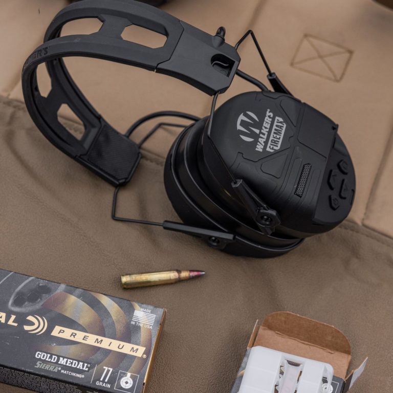 WALKER FIREMAX RECHARGEABLE DIGITAL MUFF BLACK 20DB