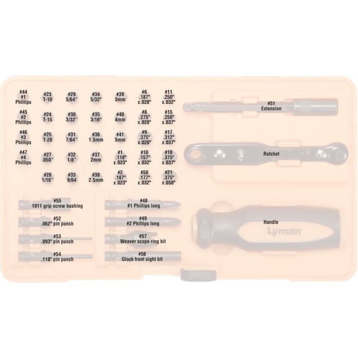 LYMAN TOOL KIT 45 PIECES