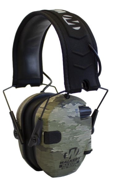 WALKER RAZOR PRO DIGITAL LOW PROFILE MUFFS GHOST CAMO 23DB