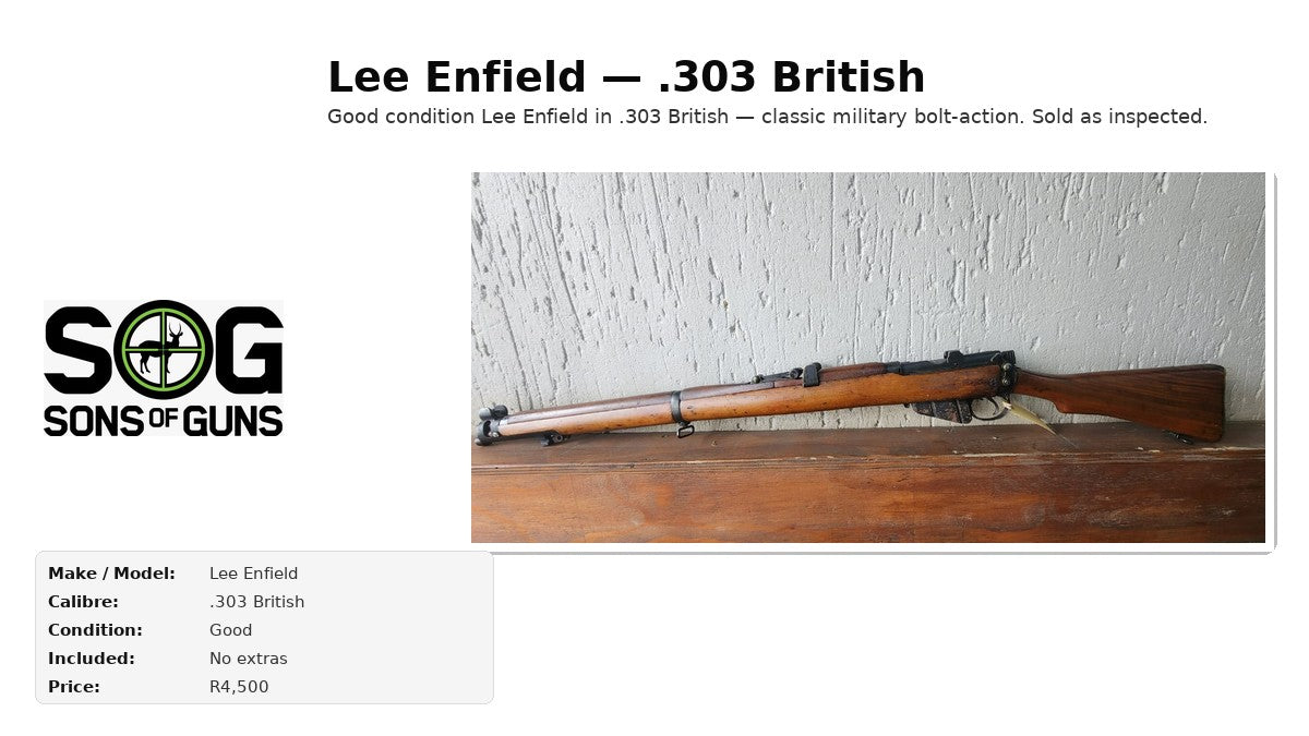 Lee Enfield — .303 British