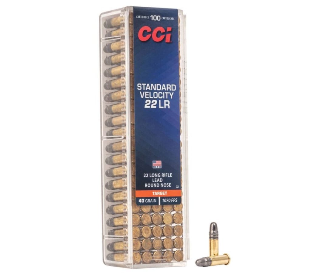 AMMO CCI 22LR 40GR STD VELOCITY (100)