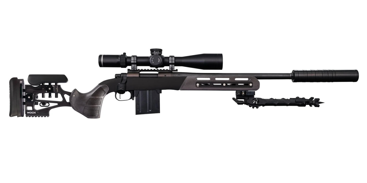 WOOX FURIOSA - HOWA 1500/WEATHERBY VANGUARD LONG ACTION - MIDNIGHT GREY
