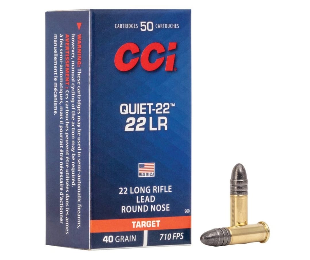 AMMO CCI 22LR 40GR QUIET TARGET
