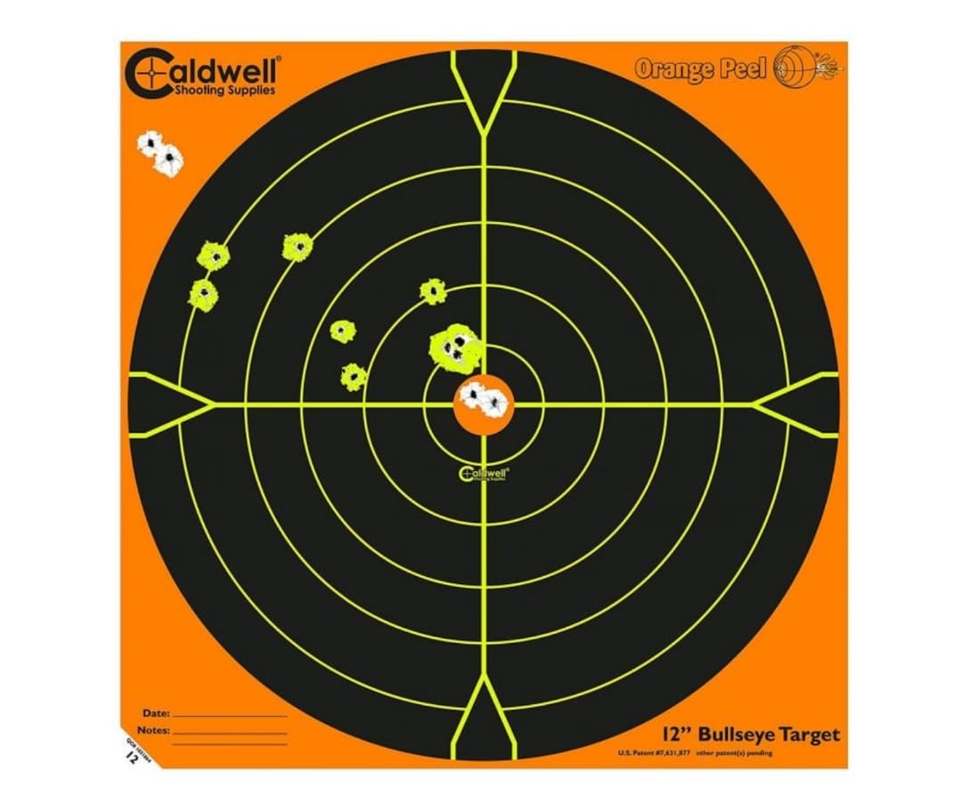 CALDWELL ORANGE PEEL TARGET 12" BULLSEYE (5)