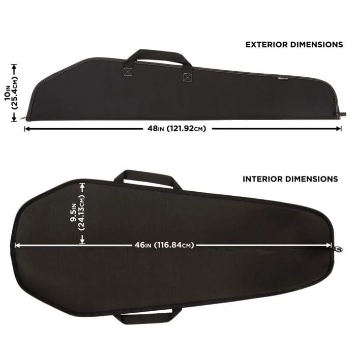 ALLEN RIFLE BAG DURANGO BLACK 46"