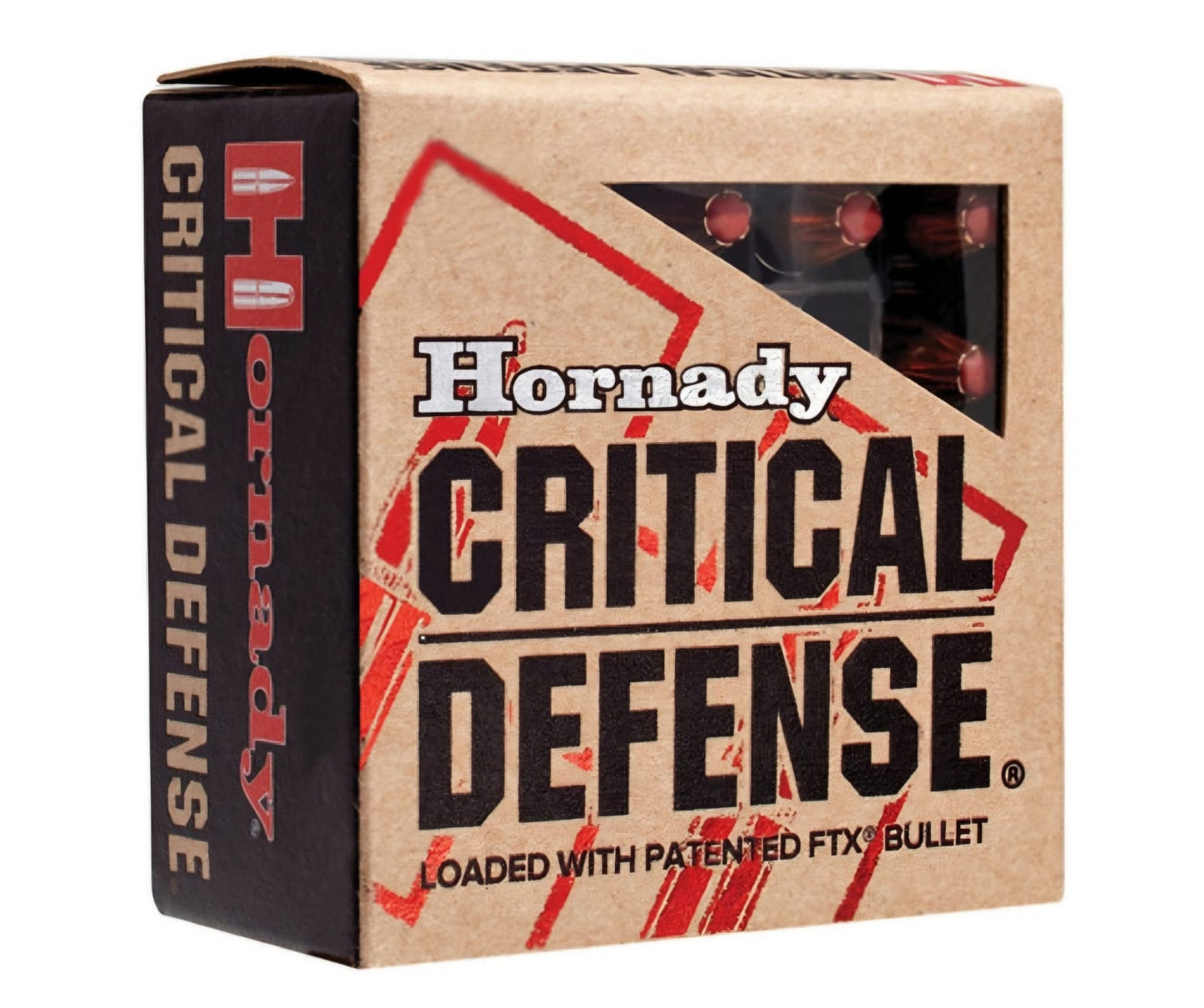 AMMO 40S&W 165GR HORNADY FTX CRITICAL DEFENSE (20)