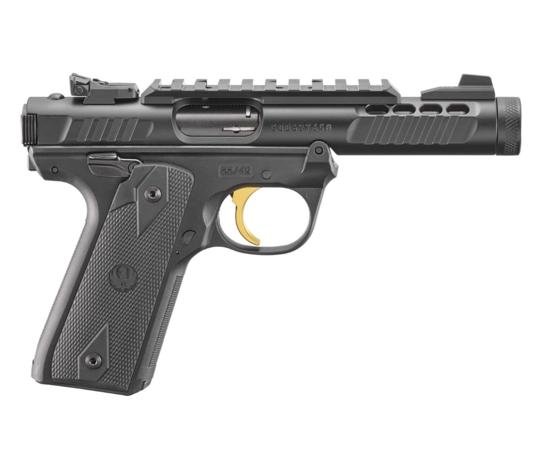 PISTOL RUGER 22LR MK IV 22/45 LITE BLACK