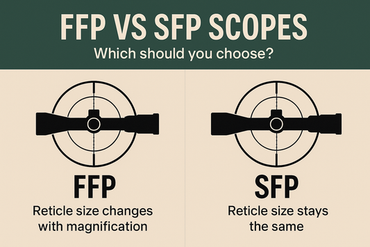FFP vs SFP Rifle Scopes: What’s the Difference, and Which One Should You Choose?