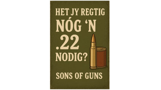 Is die .22 nog 'n kaliber om te koop?