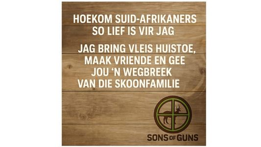Hoekom Suid-Afrikaners so lief is vir jag