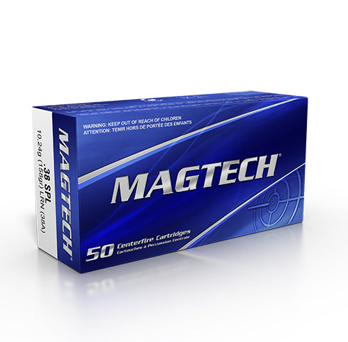 AMMO MAGTECH 38SPL 158GR LRN (50)