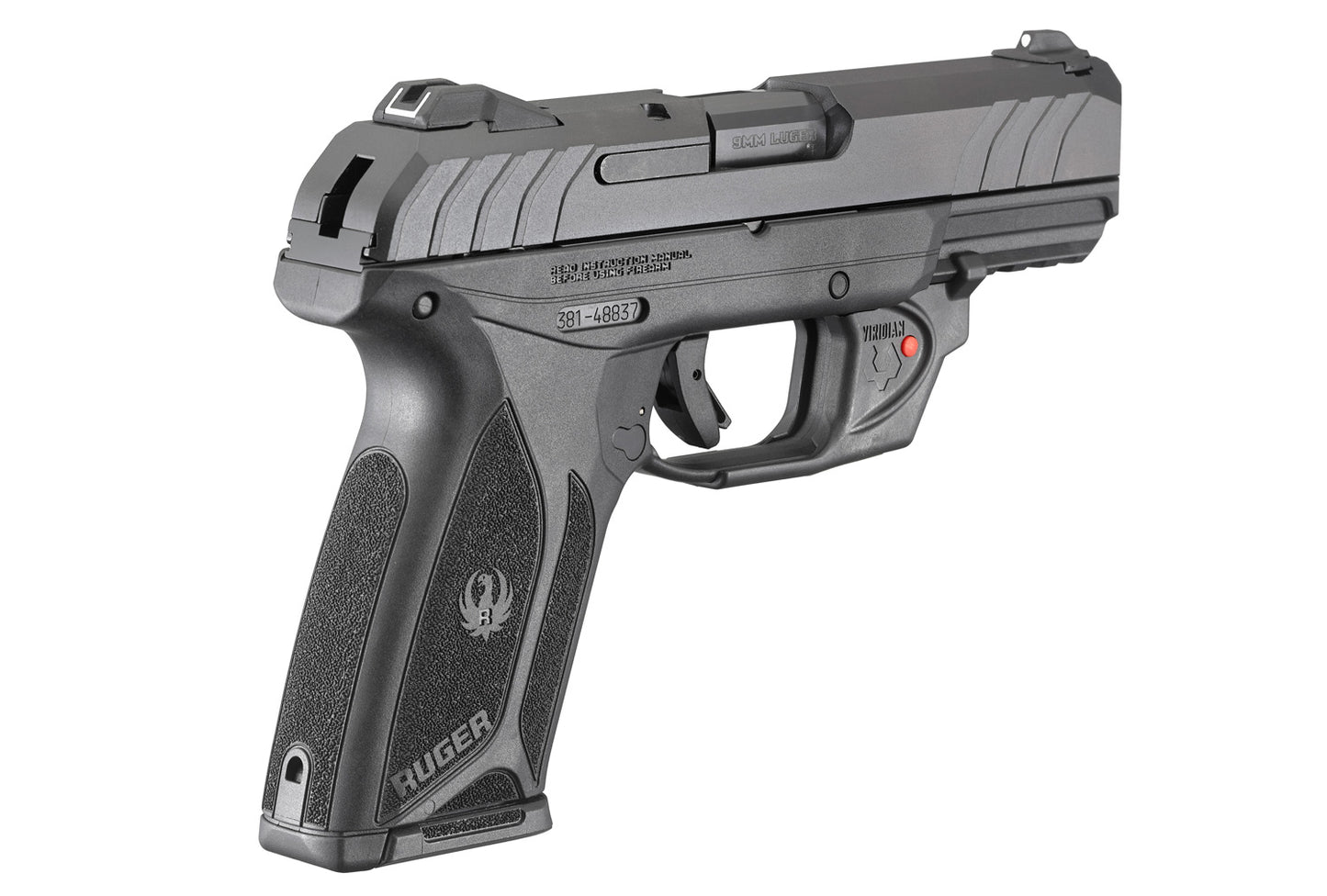 PISTOL RUGER 9MMP SECURITY-9 W/LASER