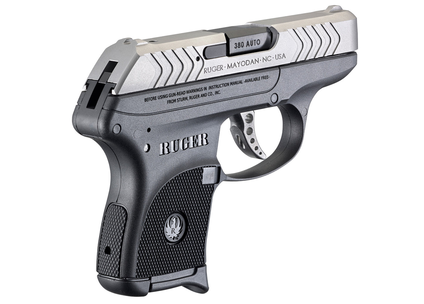 PISTOL RUGER 9MM SHORT LCP STAINLESS