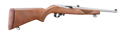 RIFLE RUGER 22LR 10/22 SPORTER STAINLESS HARDWOOD