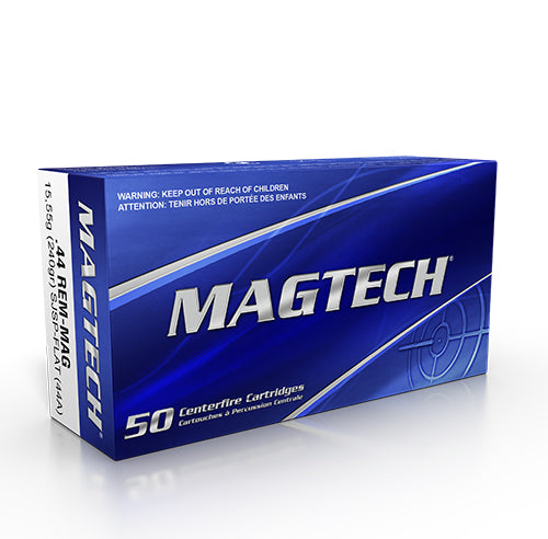 AMMO MAGTECH 44REM MAG 240GR SJSP-FLAT (50)