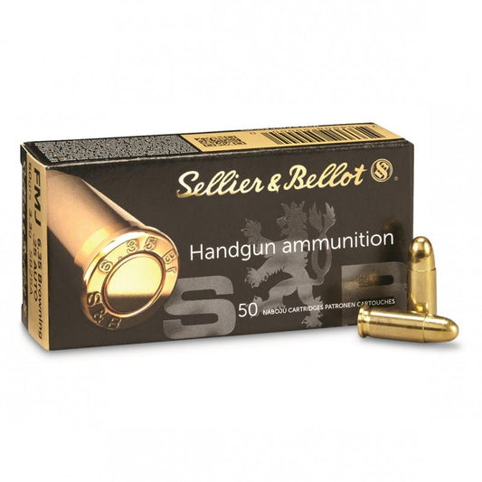 AMMO S&B 6.35MM 50GR FMJ (50)