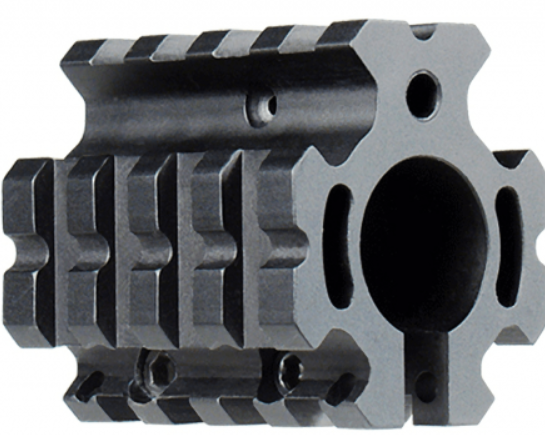 UTG AR15 LOW-PRO QUAD RAIL GAS BLOCK .75