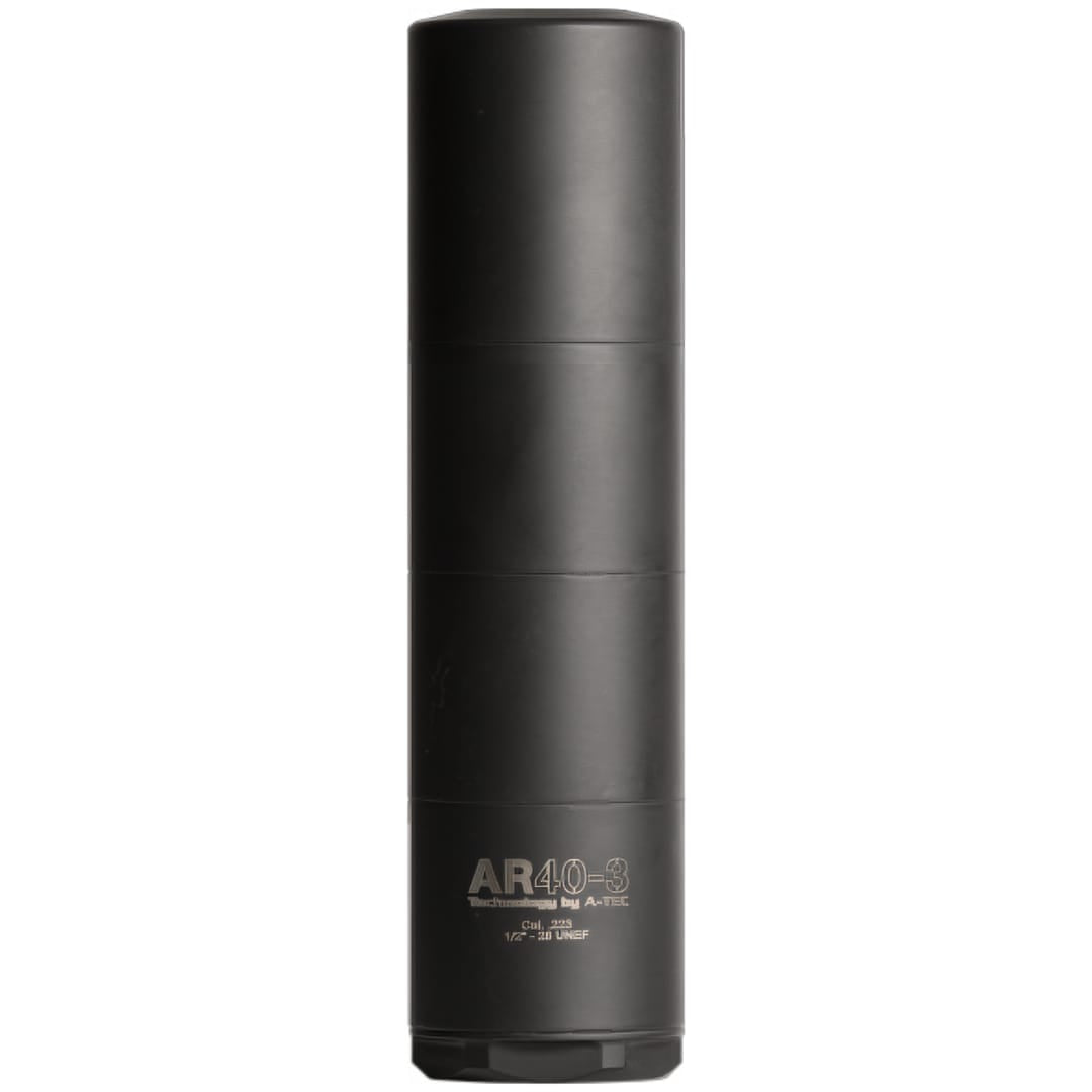 A-TEC SILENCER AR40-3 .223-1/2-28 UNEF