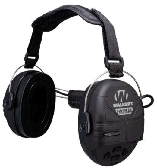 WALKER FIREMAX RECHARGEABLE DIGITAL MUFF BEHIND THE NECK 20DB BLACK