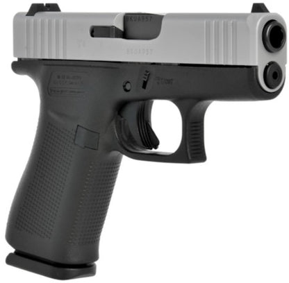 GLOCK 43X SLIM SILVER SLIDE 9MM PAR