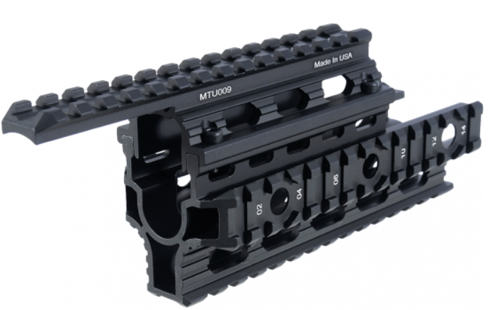 PRO UNIVERSAL AK47 QUAD RAIL HANDGUARD