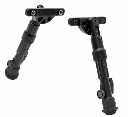 UTG RECON FLEX® KEYMOD BIPOD, MATTE BLACK, 5.7''-8'' CENTER HEIGHT