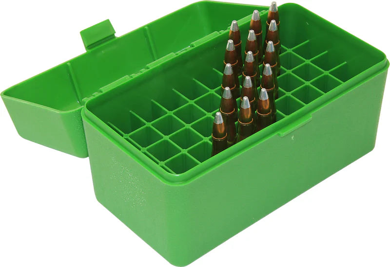 MTM AMMO BOX LARGE RIFLE 50RD