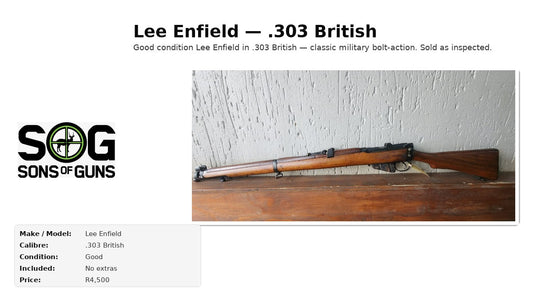 Lee Enfield — .303 British