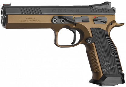 CZ TACTICAL SPORT 2 DEEP BRONZE 9MM PAR