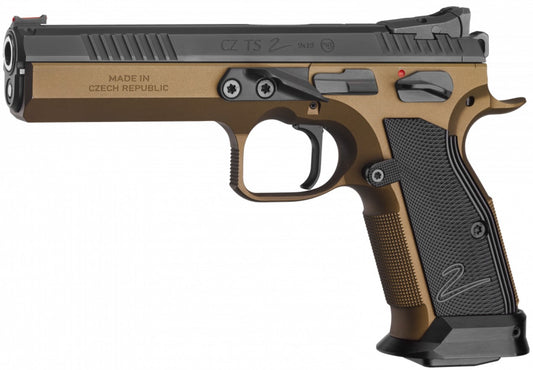 CZ TACTICAL SPORT 2 DEEP BRONZE 9MM PAR
