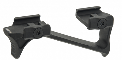 UTG ULTRA SLIM ANGLED FOREGRIP PICATINNY MATTE BLACK