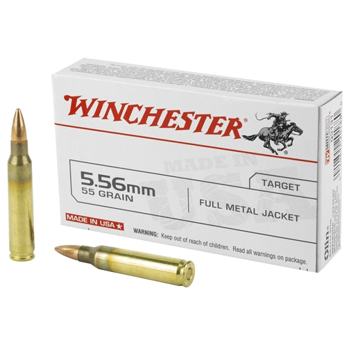 WINCHESTER AMMO 5.56MM 55FMJ (20RND)