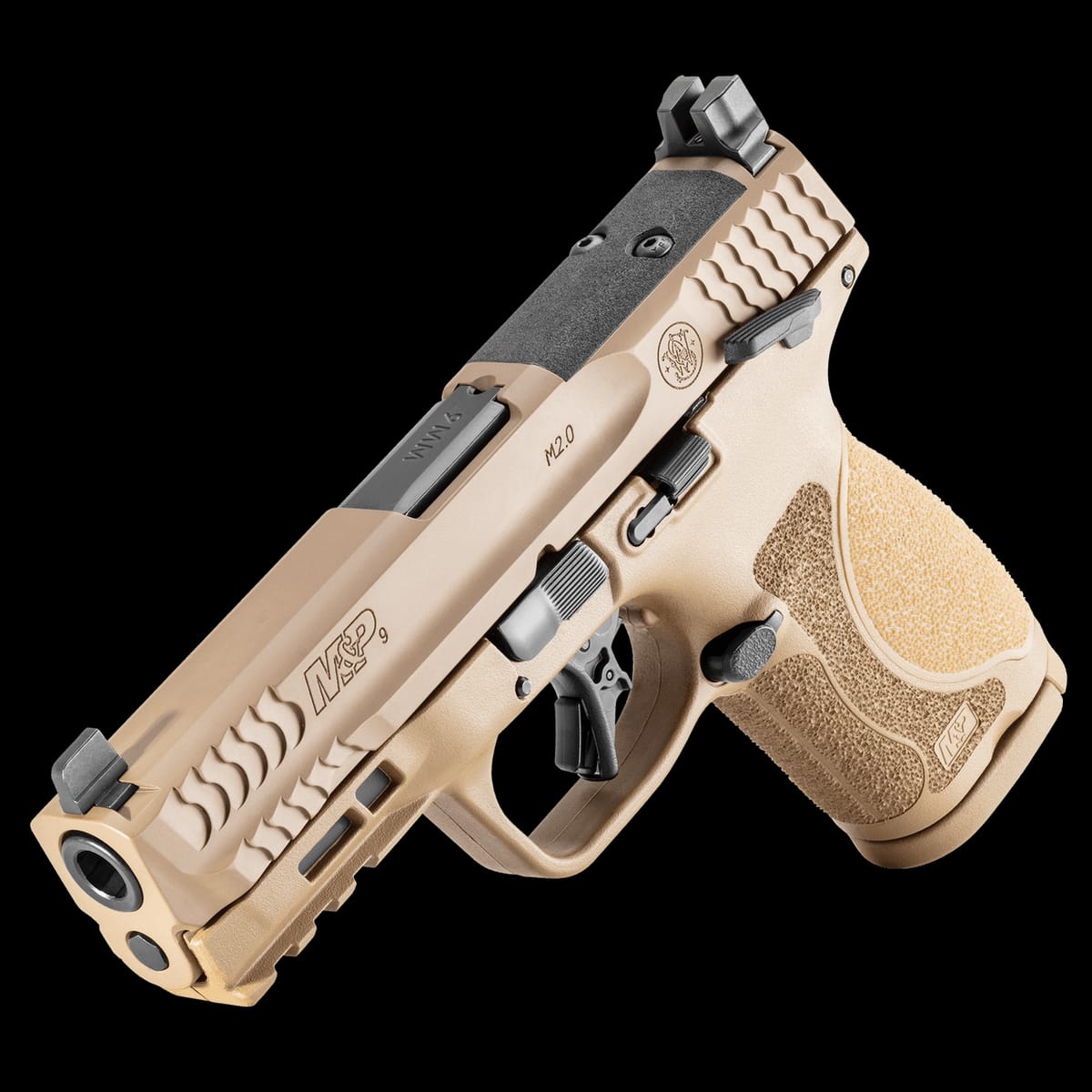 PISTOL 9MMP SMITH & WESSON M&P9 M2.0 COMPACT OR TS FDE