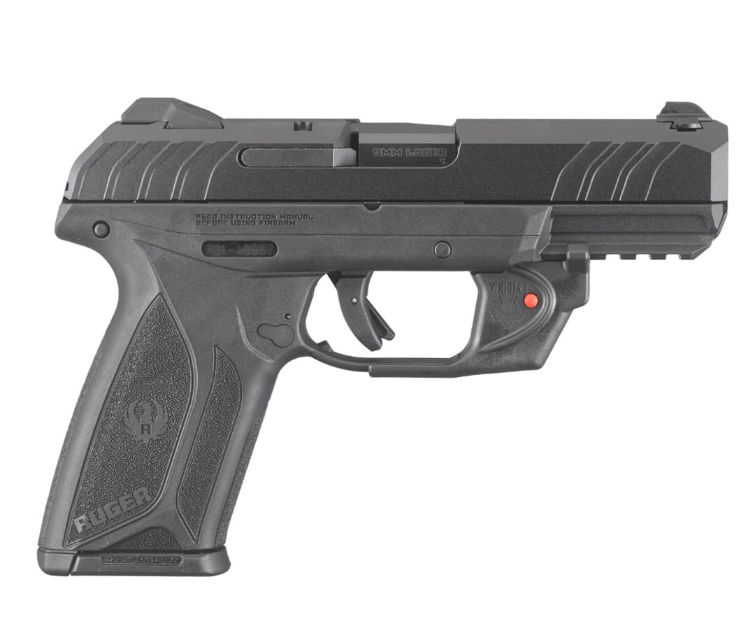 PISTOL RUGER 9MMP SECURITY-9 W/LASER