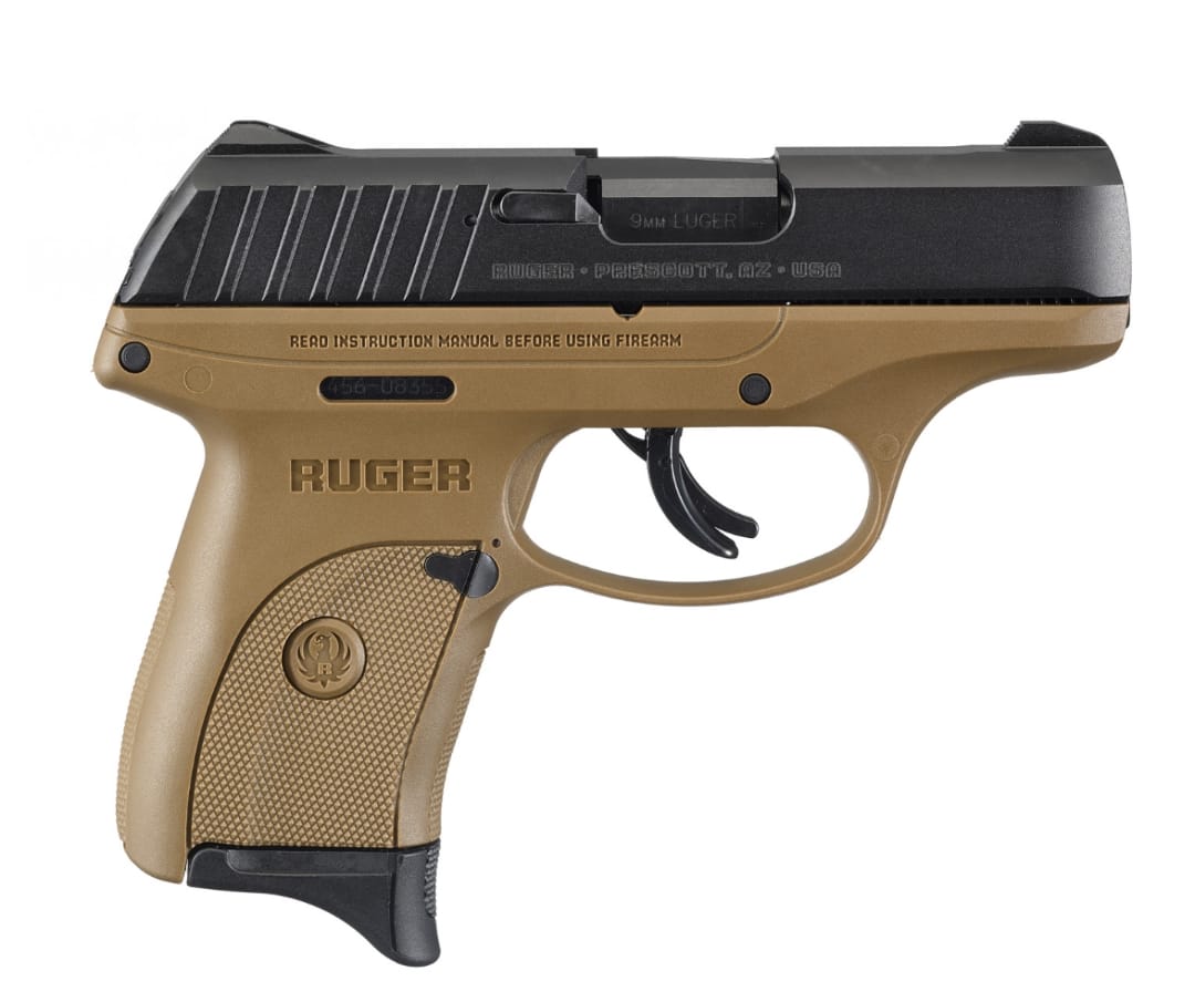 PISTOL RUGER 9MMP EC9S FDE FRAME