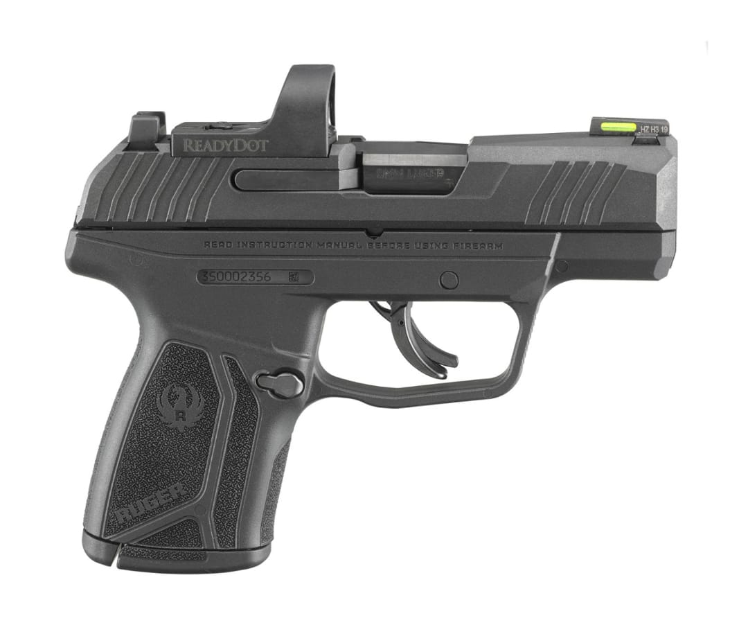 PISTOL RUGER 9MMP MAX9RD W/ RED DOT